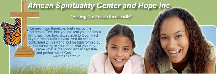AFrican Spirituality Canter and Hope, Inc.